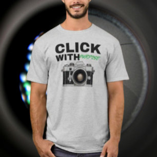 T-shirt Cliquez avec l'objectif