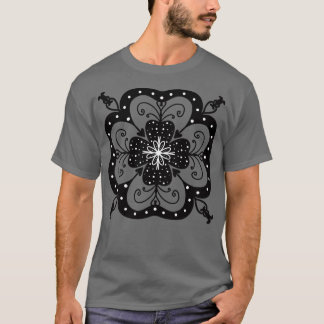 T-shirt Clocher noir