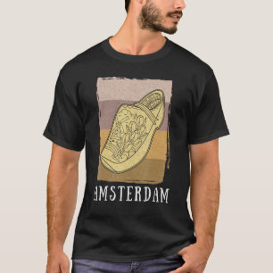 T-shirt Clochettes hollandaises Klomp chaussures Pays-Bas 