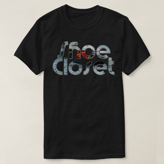 T-shirt Closet de chaussures (Design devant)