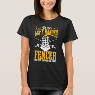 T-shirt Clôture à gauche Fencer Sport clôture Epee S