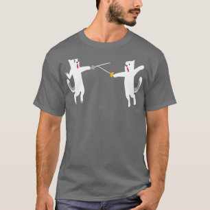 T-shirt Clôture Chats Chat Clôture des clôtures