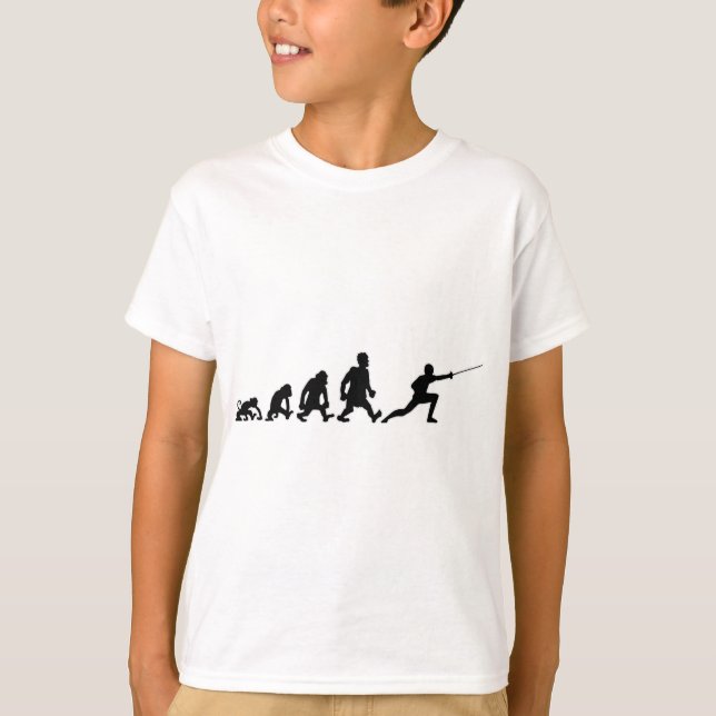 T-shirt clôture de darwin (Devant)