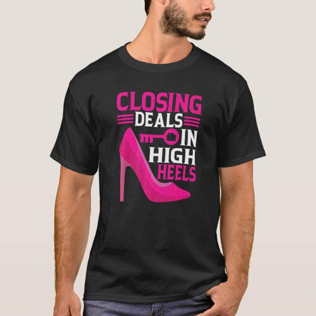 T-shirt Clôture d'opérations dans des prêts hypothécaires  (Devant)