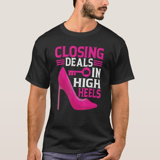 T-shirt Clôture d'opérations dans des prêts hypothécaires  (Devant)