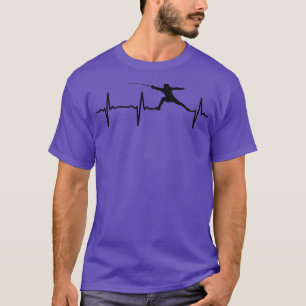 T-shirt Clôture du battement de coeur Jeu de clôture du jo