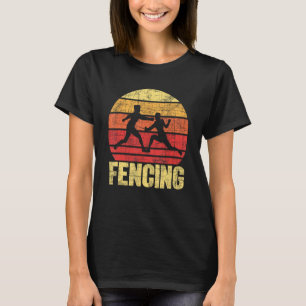 T-shirt Clôture - Fencer Swordsman Dueler Saber Epee Rapie