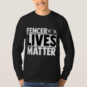 T-shirt Clôture Pour Garçons Entraîneur Rapier Hommes Femm