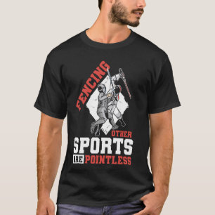 T-shirt Clôture Sport Contre l'Epee Saber Dueler Swo