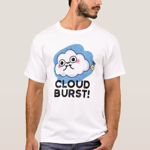 T-shirt Cloud Burny Funny Cloud Fart Pun