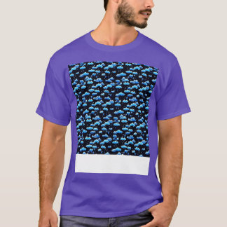 T-shirt Cloud Motif sans couture Sky Cloudscape Jour flott