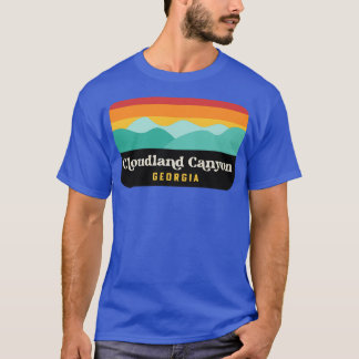 T-shirt Cloudland Canyon State Park Georgia Camping Randon
