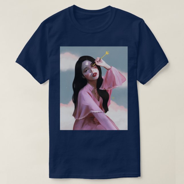 T-shirt Cloudy Love (Design devant)