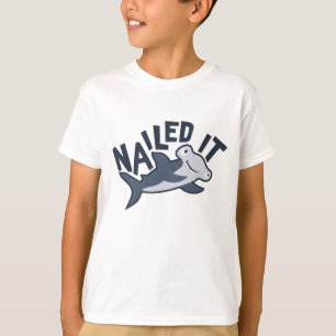 T-shirt Cloué l'amant de requin d'espèce marine de requin
