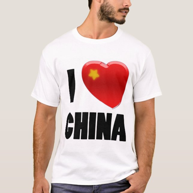 T-shirt clouez l'édition de dragon de la Chine d'amour de (Devant)