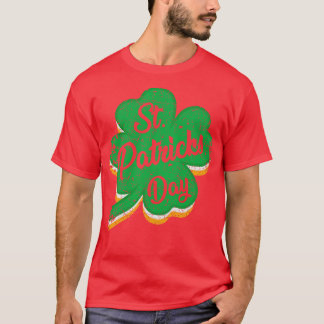 T-shirt Clover irlandais vintage