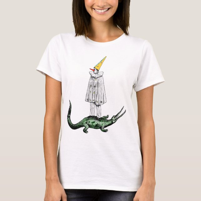 T-shirt Clown amical de cruche (Devant)
