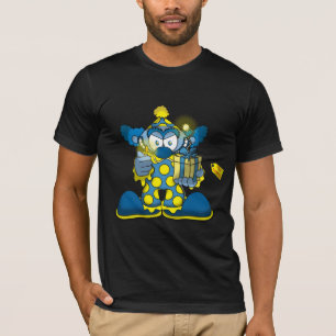 T-shirt Clown Blagueur (Chemise Sombre)