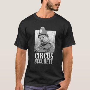 T-shirt Clown Cirque Sécurité Police Carnaval Personnel de