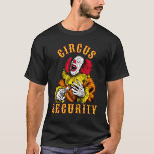 T-shirt Clown de sécurité Cirque Costume uniforme Hallowee