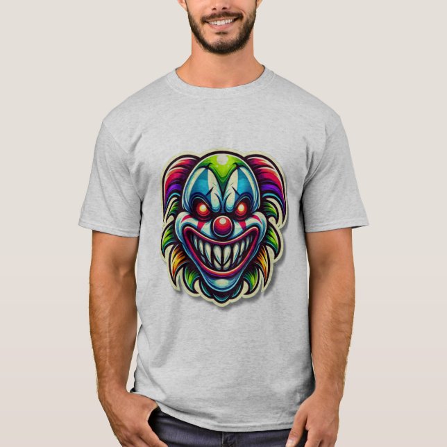 T-shirt Clown déplaisant (Devant)