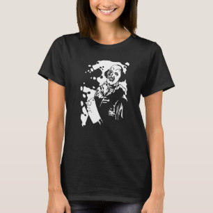 T-shirt Clown effrayant et maléfique tenant une hache Hall