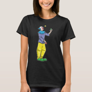 T-shirt Clown jongleur d'Halloween