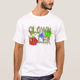 T-shirt CLown Killer Funny Chemise Humour