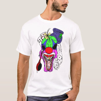 T-shirt Clown mauvais