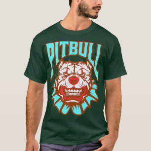 T-shirt Clown Pitbull, Visage de chien, Propriétaire de ch