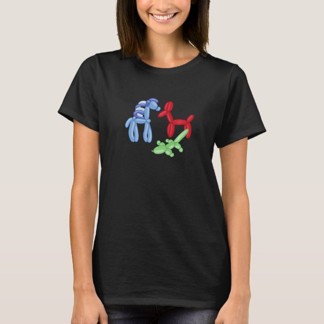 T-shirt Clowncore Clown Balloon Animals   (Devant)