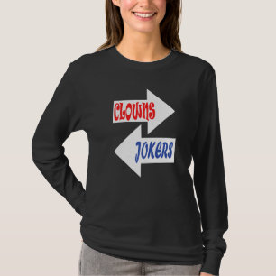 T-shirt Clowns Et Jokers Retro