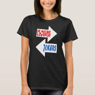 T-shirt Clowns Et Jokers Retro