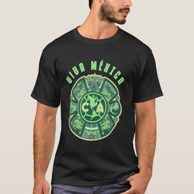 T-shirt Club América soutient l'équipe mexicaine de footba (Devant)