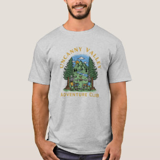 T-shirt Club aventure Uncanny Valley
