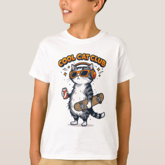 T-shirt Club Cool Cat