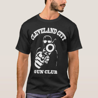 T-shirt Club d'arme à feu de ville de Cleveland