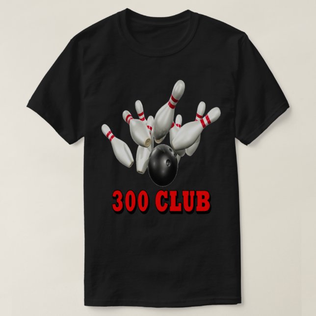 T-shirt Club de Bowling 300 (Design devant)