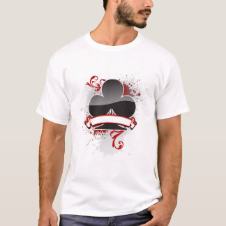 T-shirt Club de cartes de jeu