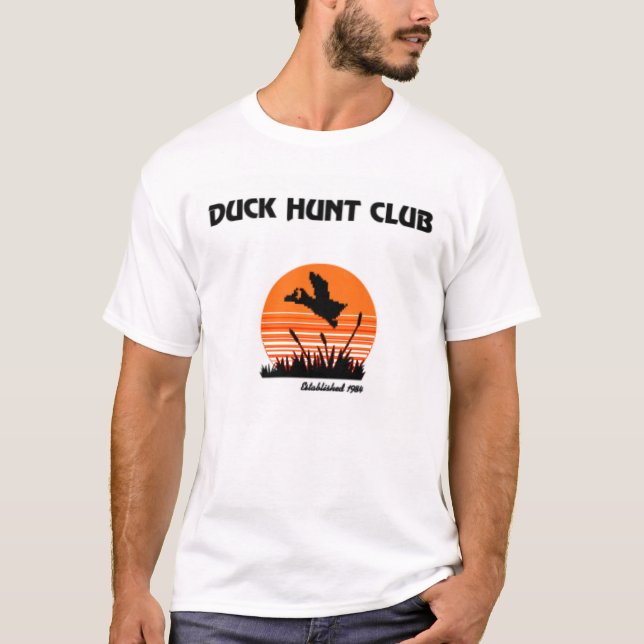 T-shirt Club de chasse officiel à canard (Devant)