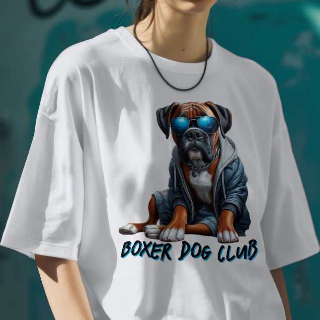 T-shirt Club de chiens de boxe (Créateur téléchargé)