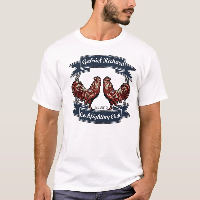 T-shirt Club de Cockfighting du GR (Devant)