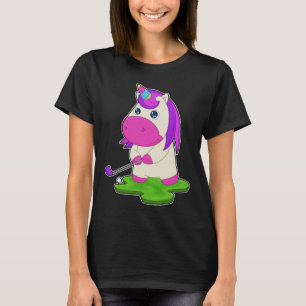 T-shirt Club de golf de Unicorn