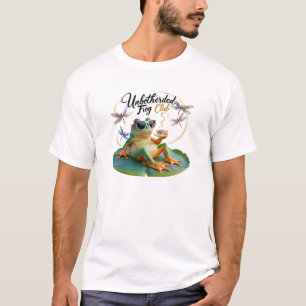 T-shirt Club de grenouilles sans problème - Humeur Amphibi