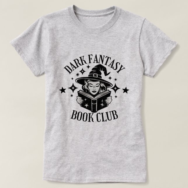 T-shirt Club de livres Imaginaires foncés (Design devant)