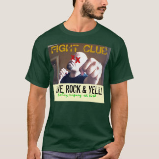 T-SHIRT CLUB DE LUTTE - LIVE, ROCK & YELL!
