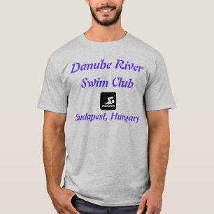 T-shirt Club de natation sur le Danube, Budapest, Hongrie