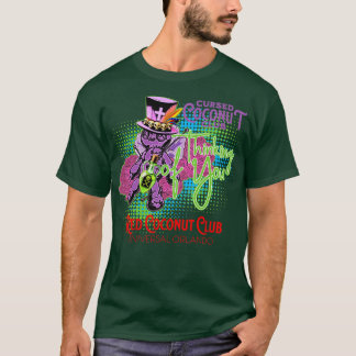 T-shirt Club de noix de coco maudite au Red Coconut Club à
