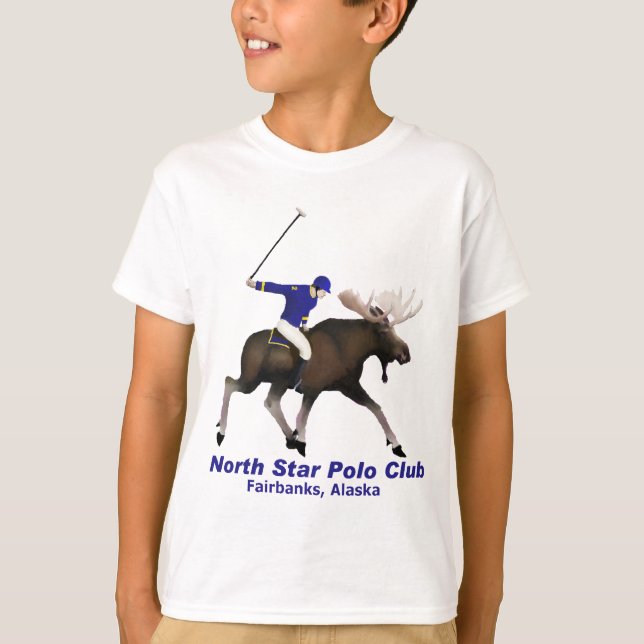 T-shirt Club de polo North Star (Moose) (Devant)