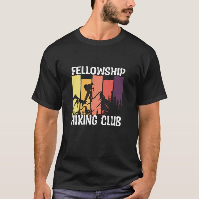 T-shirt club de randonnée (Devant)